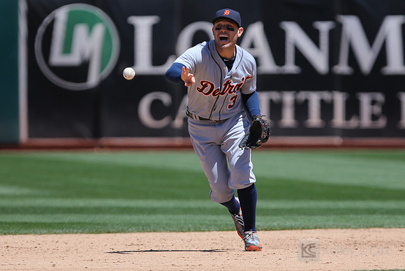 MLB: Detroit Tigers at Oakland Athletics