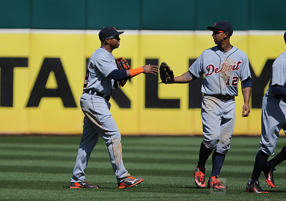 MLB: Detroit Tigers at Oakland Athletics