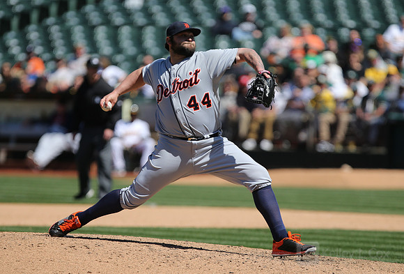MLB: Detroit Tigers at Oakland Athletics