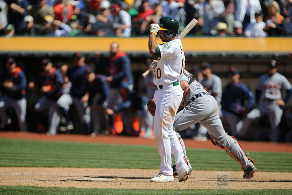 MLB: Detroit Tigers at Oakland Athletics