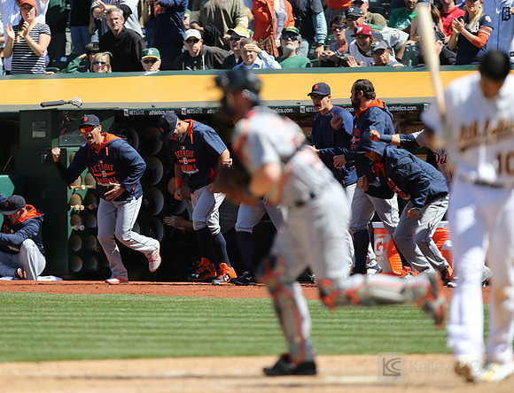 MLB: Detroit Tigers at Oakland Athletics