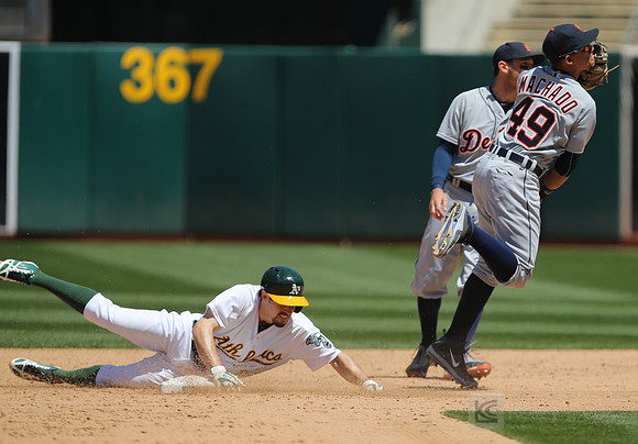 MLB: Detroit Tigers at Oakland Athletics