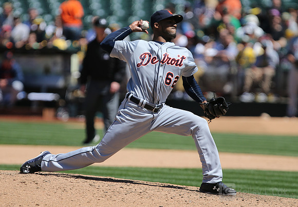 MLB: Detroit Tigers at Oakland Athletics