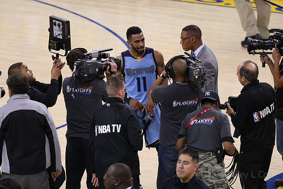 NBA: Playoffs-Memphis Grizzlies at Golden State Warriors