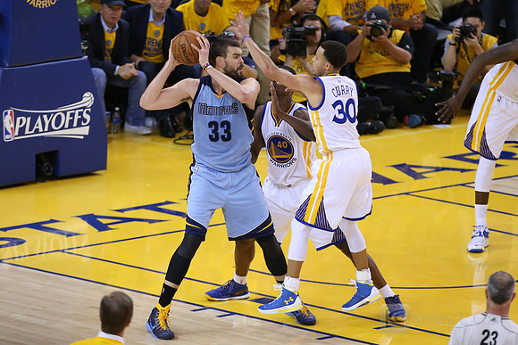 NBA: Playoffs-Memphis Grizzlies at Golden State Warriors