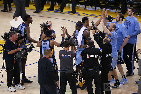 NBA: Playoffs-Memphis Grizzlies at Golden State Warriors