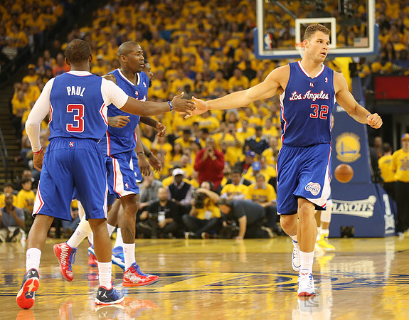 NBA: Playoffs-Los Angeles Clippers at Golden State Warriors