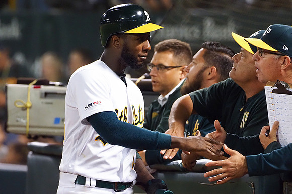 MLB: New York Yankees at Oakland Athletics
