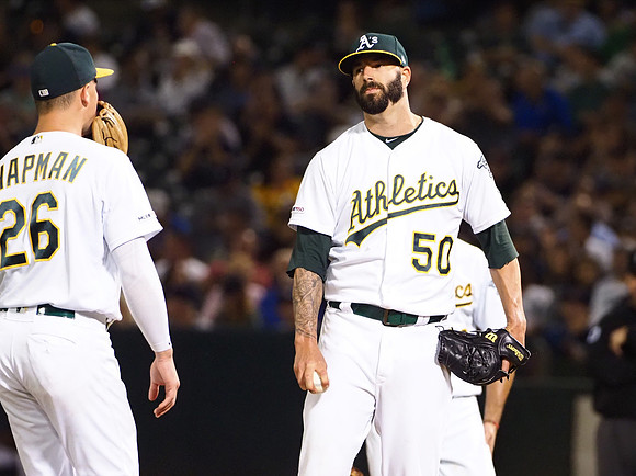 MLB: New York Yankees at Oakland Athletics