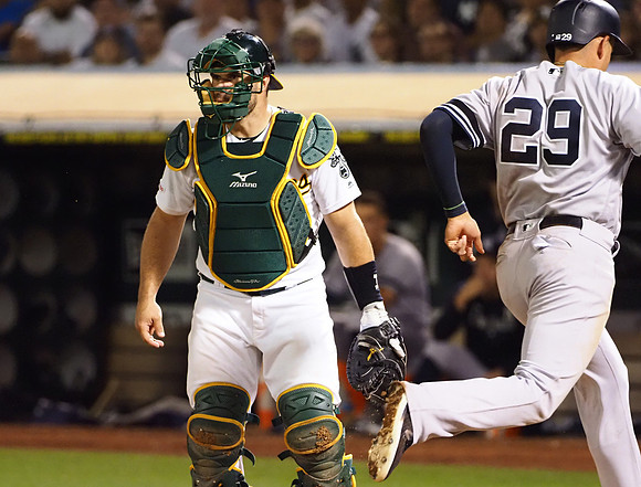 MLB: New York Yankees at Oakland Athletics