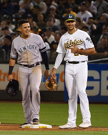 MLB: New York Yankees at Oakland Athletics
