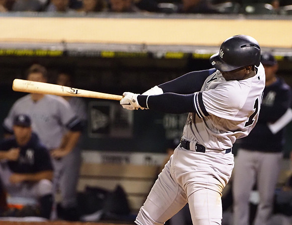 MLB: New York Yankees at Oakland Athletics