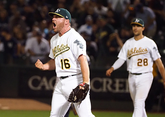 MLB: New York Yankees at Oakland Athletics