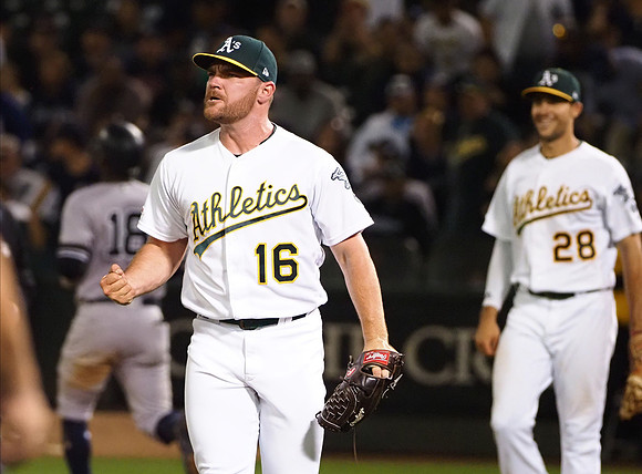 MLB: New York Yankees at Oakland Athletics