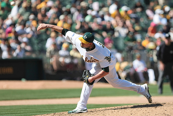 MLB: Seattle Mariners at Oakland Athletics