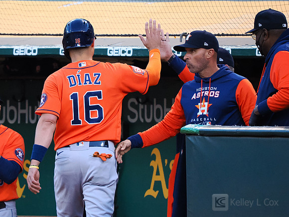 MLB: Houston Astros at Oakland Athletics