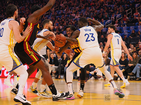 NBA: Atlanta Hawks at Golden State Warriors