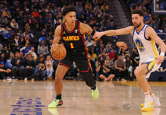 NBA: Atlanta Hawks at Golden State Warriors
