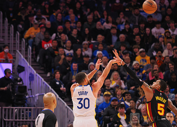NBA: Atlanta Hawks at Golden State Warriors