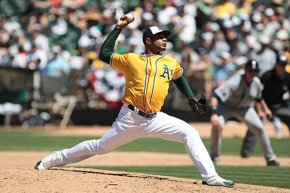 MLB: Seattle Mariners at Oakland Athletics