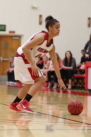 Cal State East Bay Pioneers forward Bianca Littleton (14)