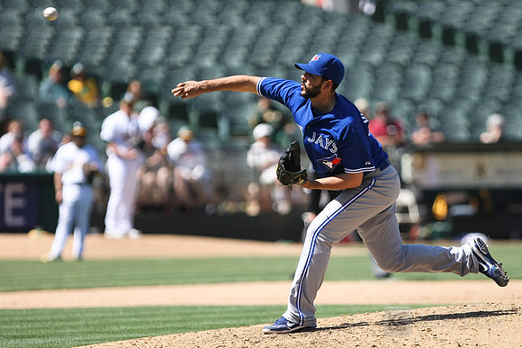 MLB: Toronto Blue Jays at Oakland Athletics