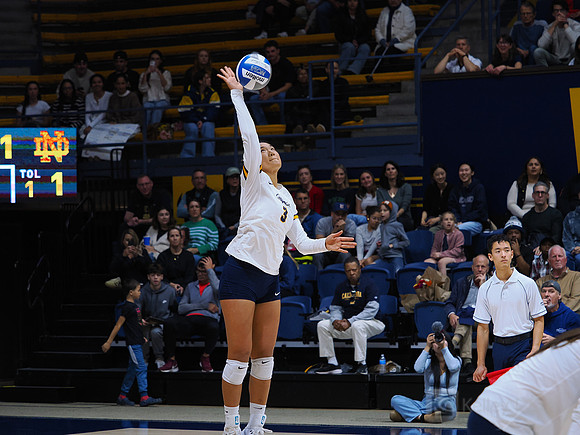 Volleyball: California Golden Bears vs Notre Dame Fighting Irish