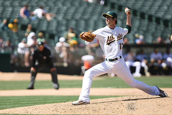 MLB: Toronto Blue Jays at Oakland Athletics