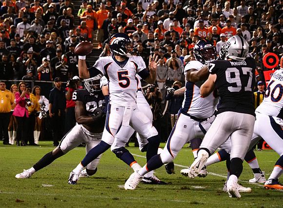NFL: Denver Broncos at Oakland Raiders