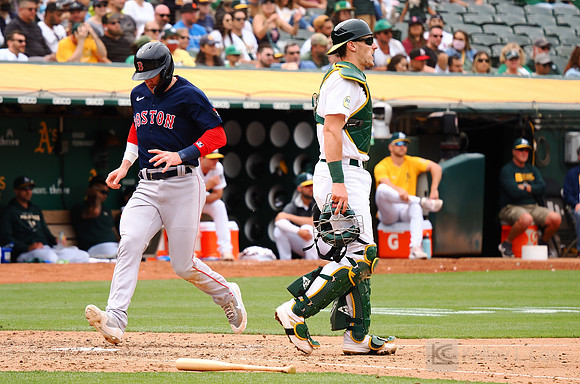 MLB: Boston Red Sox at Oakland Athletics