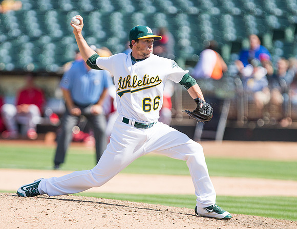 MLB: Los Angeles Angels at Oakland Athletics