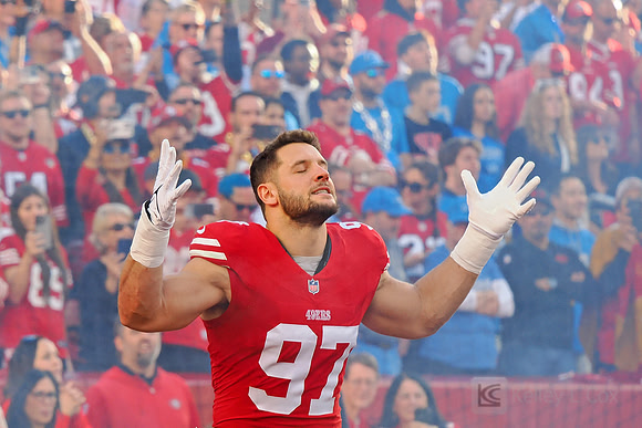 NFL: NFC Championship-Detroit Lions at San Francisco 49ers