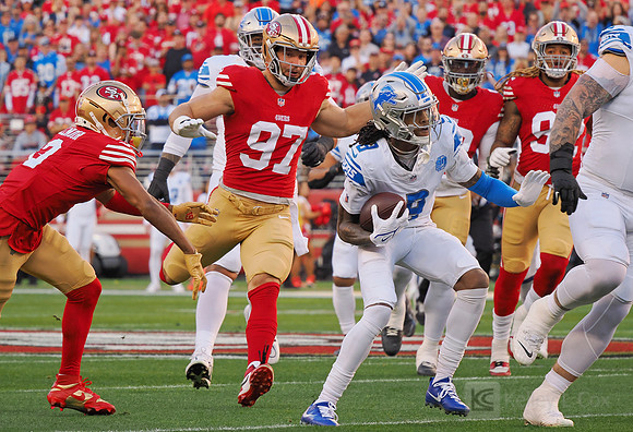 NFL: NFC Championship-Detroit Lions at San Francisco 49ers