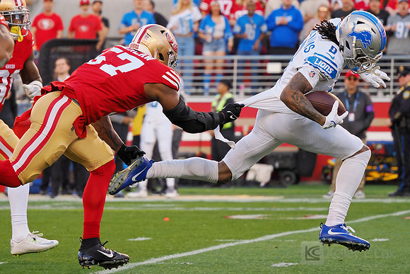 NFL: NFC Championship-Detroit Lions at San Francisco 49ers