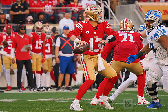 NFL: NFC Championship-Detroit Lions at San Francisco 49ers