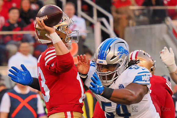 NFL: NFC Championship-Detroit Lions at San Francisco 49ers