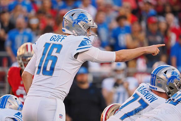 NFL: NFC Championship-Detroit Lions at San Francisco 49ers