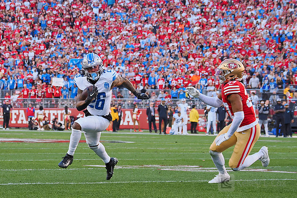 NFL: NFC Championship-Detroit Lions at San Francisco 49ers