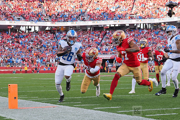 NFL: NFC Championship-Detroit Lions at San Francisco 49ers