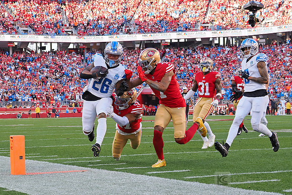 NFL: NFC Championship-Detroit Lions at San Francisco 49ers