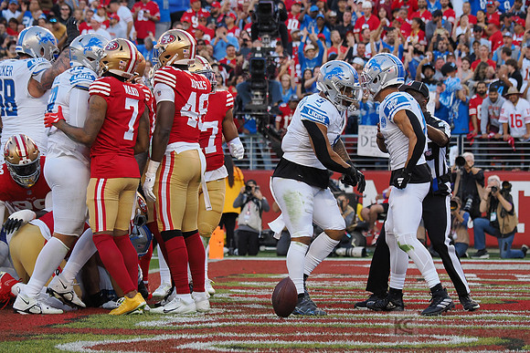 NFL: NFC Championship-Detroit Lions at San Francisco 49ers