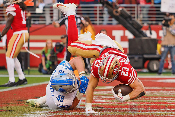 NFL: NFC Championship-Detroit Lions at San Francisco 49ers