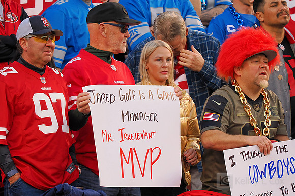 NFL: NFC Championship-Detroit Lions at San Francisco 49ers