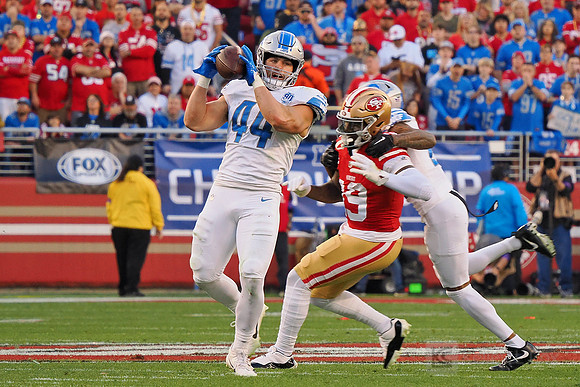 NFL: NFC Championship-Detroit Lions at San Francisco 49ers