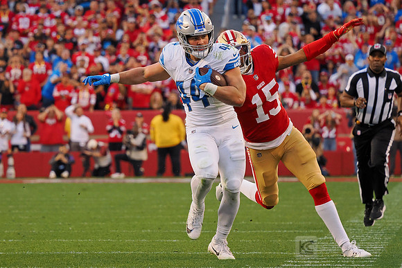 NFL: NFC Championship-Detroit Lions at San Francisco 49ers