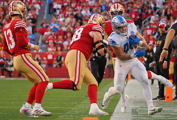 NFL: NFC Championship-Detroit Lions at San Francisco 49ers