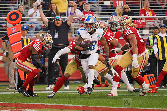 NFL: NFC Championship-Detroit Lions at San Francisco 49ers