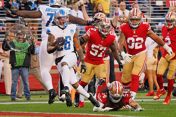 NFL: NFC Championship-Detroit Lions at San Francisco 49ers
