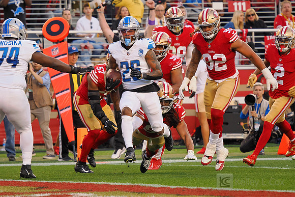 NFL: NFC Championship-Detroit Lions at San Francisco 49ers