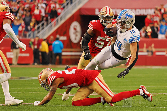 NFL: NFC Championship-Detroit Lions at San Francisco 49ers